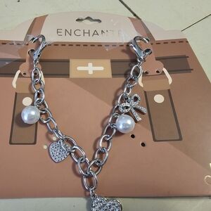 Silver Charm Bracelet